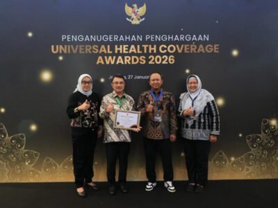 Dorong Jaminan Kesehatan Menyeluruh, Wakil Wali Kota Bekasi Hadiri Pencanangan Universal Health Coverage 2026