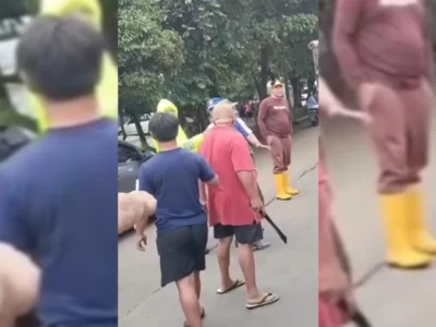 Penertiban PKL dan Reklame Ilegal di Teluk Pucung Berlangsung Tegang, Wali Kota Bekasi Alami Ancaman