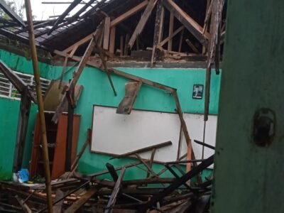 Disdik Kabupaten Sukabumi Tangani Kerusakan Parah di SMPN 1 Gunungguruh