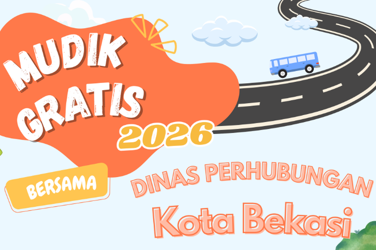 Pemkot Bekasi Buka Pendaftaran Mudik Gratis 2026, Syarat dan Cara Ikutnya